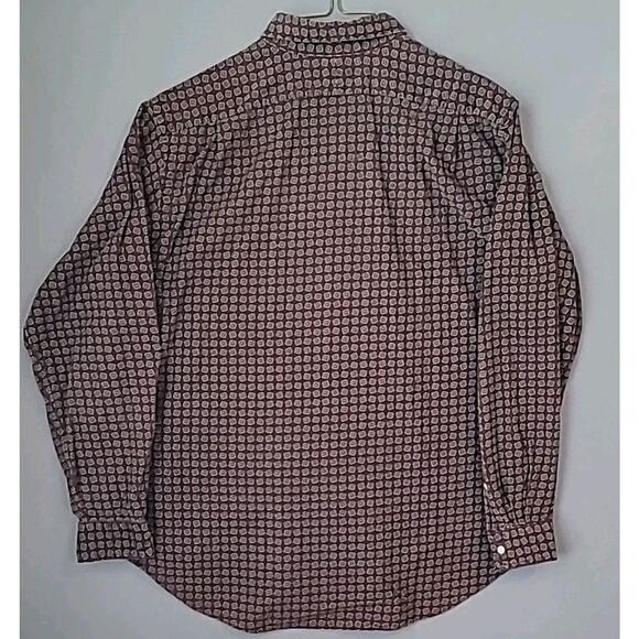 Vintage 90s Ralph Lauren Corduroy Shirt Men’s XL Red Micro Wale Classic Fit - Picture 2 of 7